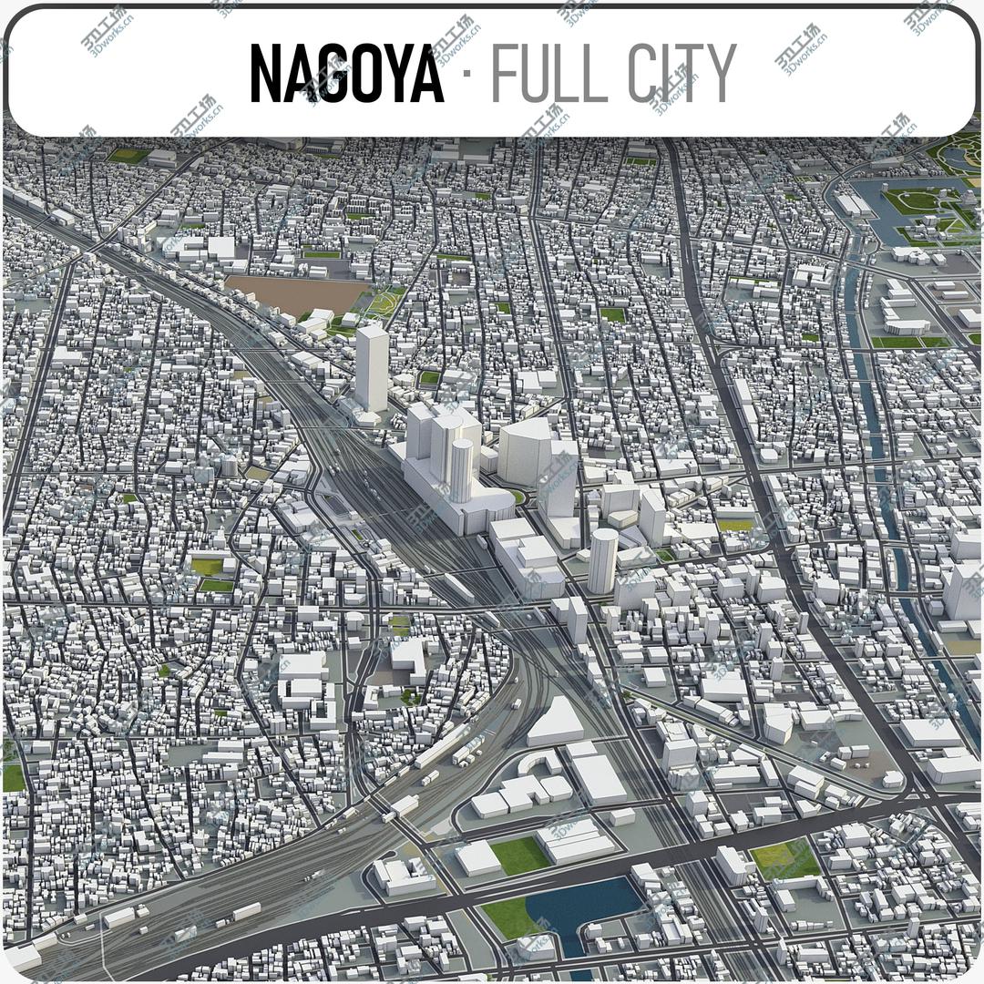 images/goods_img/202104091/Nagoya - city and surroundings model/1.jpg